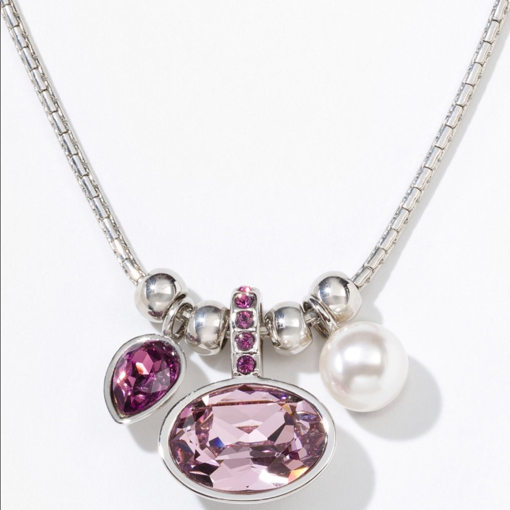 Stunning new necklace Touchstone Crystal by Swarovski Get Together Iris BNIB